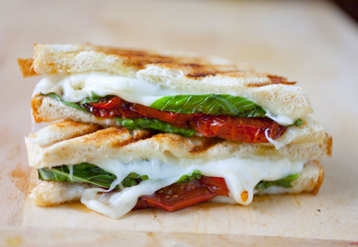 Grilled Vegetable with fresh mozz and balsamic Panini